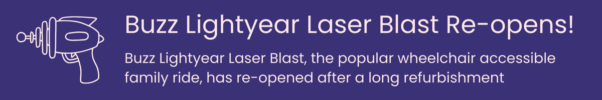 Buzz lightyear reopens announcement icon and clickable link