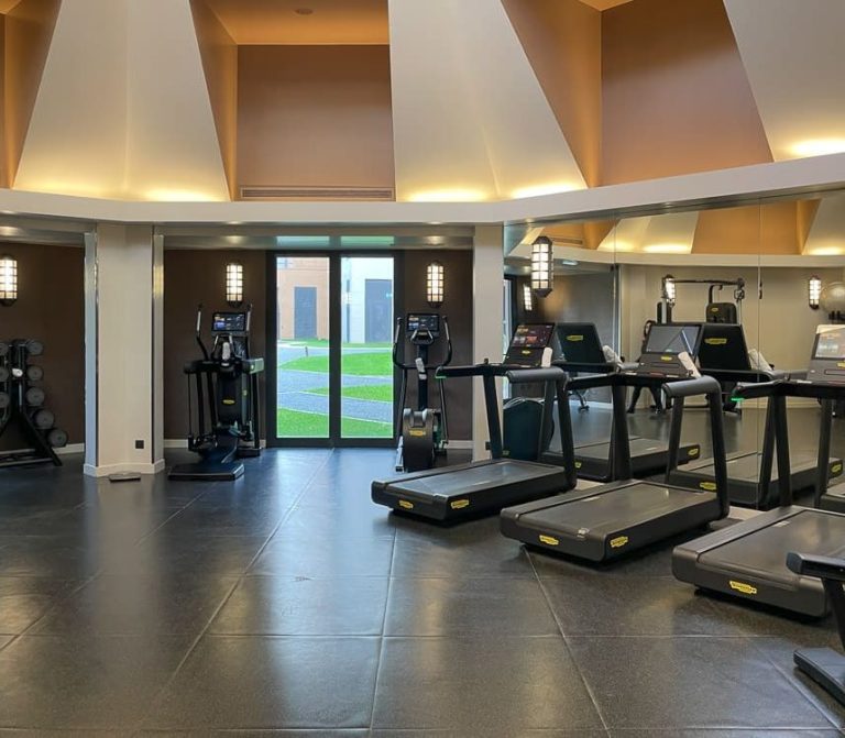 image of fitness centre with exercise equipment