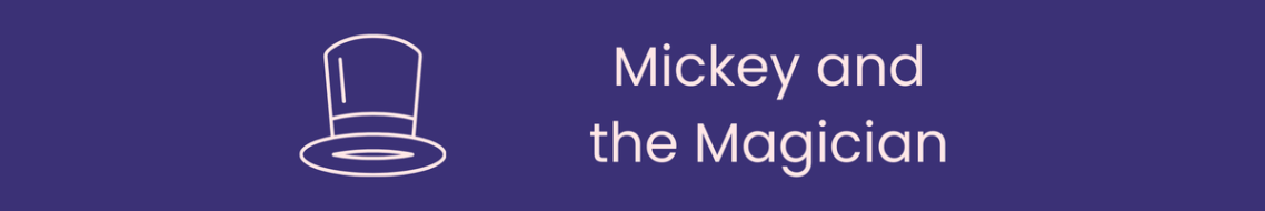 Mickey and the magician icon and clickable link